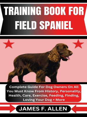 cover image of TRAINING BOOK FOR FIELD SPANIEL